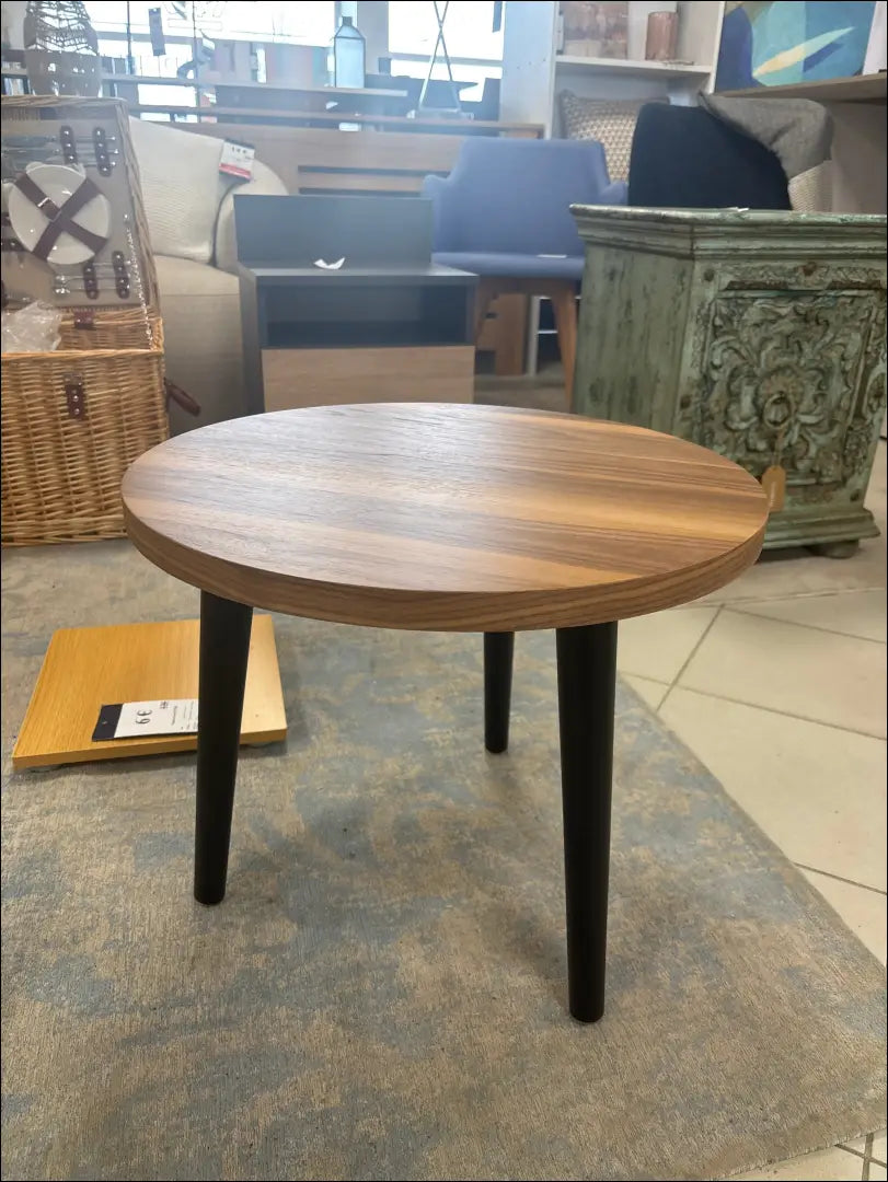 Šoninis staliukas SI1940 - €65 Save 50% 50-100, __label:Pristatymas 1-2 d.d., color-juoda, color-ruda, material-mediena