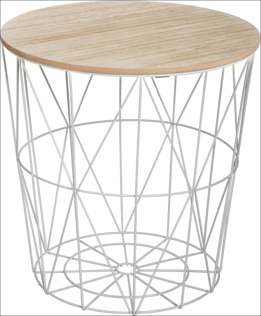 Šoninis staliukas SI1951 - €32 Save 50% 25-50, __label:Pristatymas 1-2 d.d., color-pilka, color-ruda, material-mdf €25