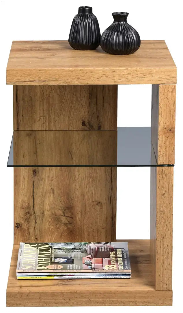 Šoninis staliukas SI2129 - €65 Save 50% 50-100, __label:Pristatymas 1-2 d.d., color-ruda, material-mdf,