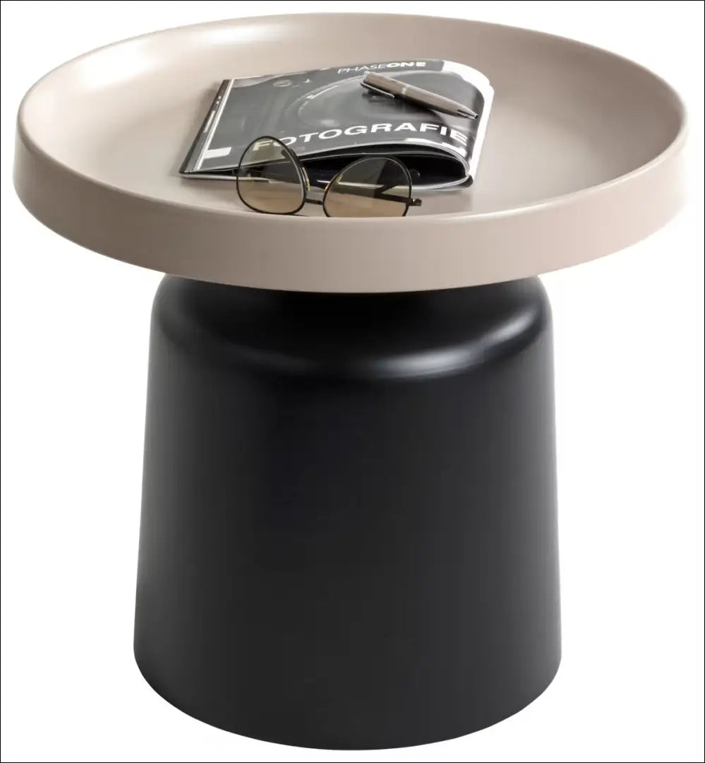 Šoninis staliukas SI2162 - €84 Save 50% 50-100, __label:Pristatymas 1-2 d.d., color-juoda, color-smelio,