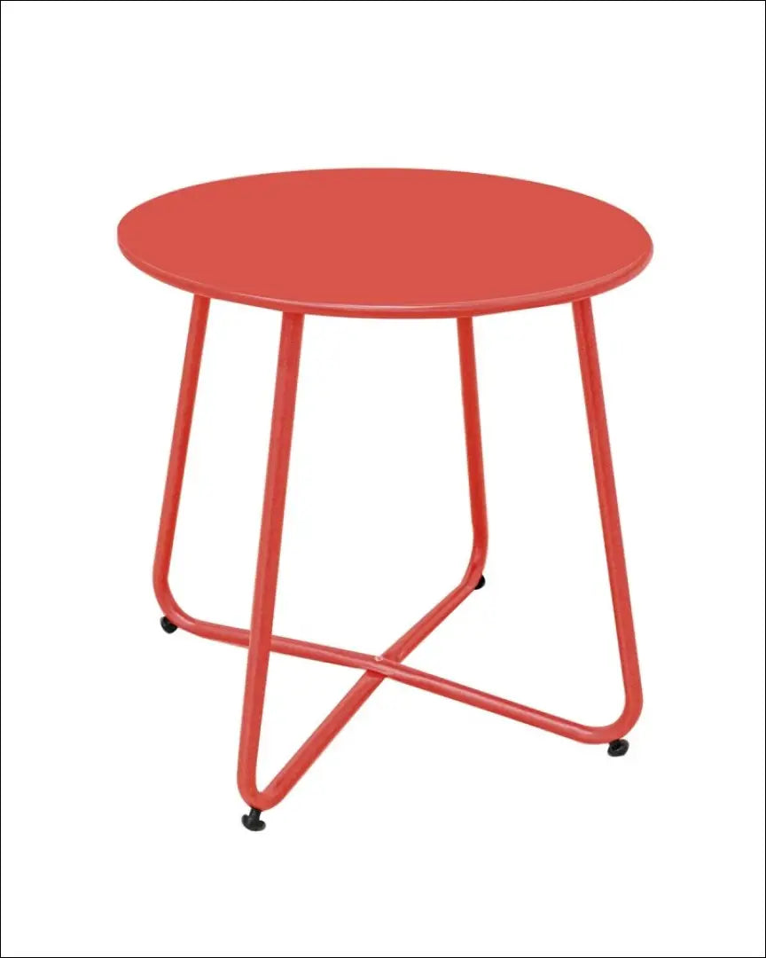Šoninis staliukas SI2302 - €27 Save 50% 25-50, __label:Pristatymas 1-2 d.d., color-oranzine, color-raudona,