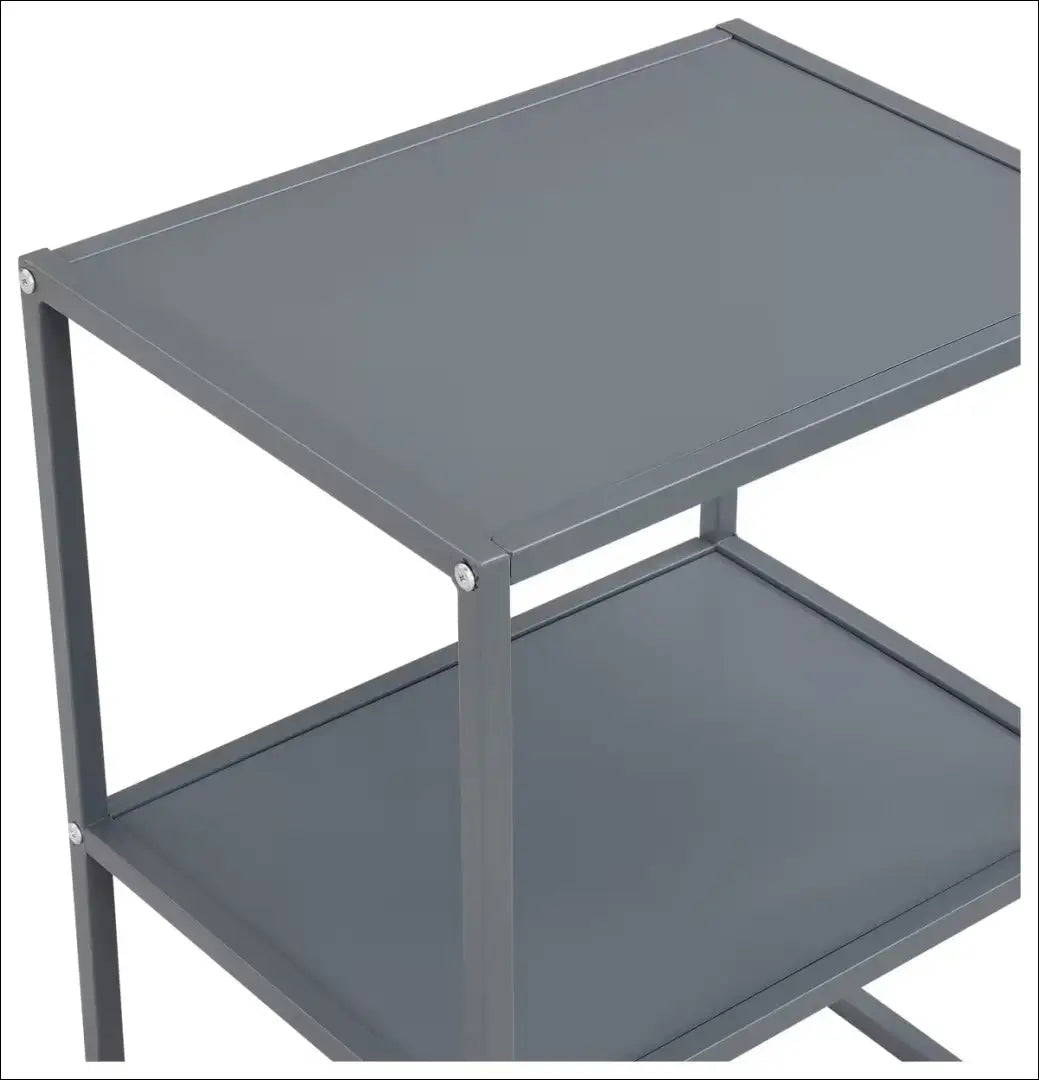 Šoninis staliukas SI2440 - €19 Save 50% __label:Pristatymas 1-2 d.d., color-pilka, material-mdf, material-metalas,