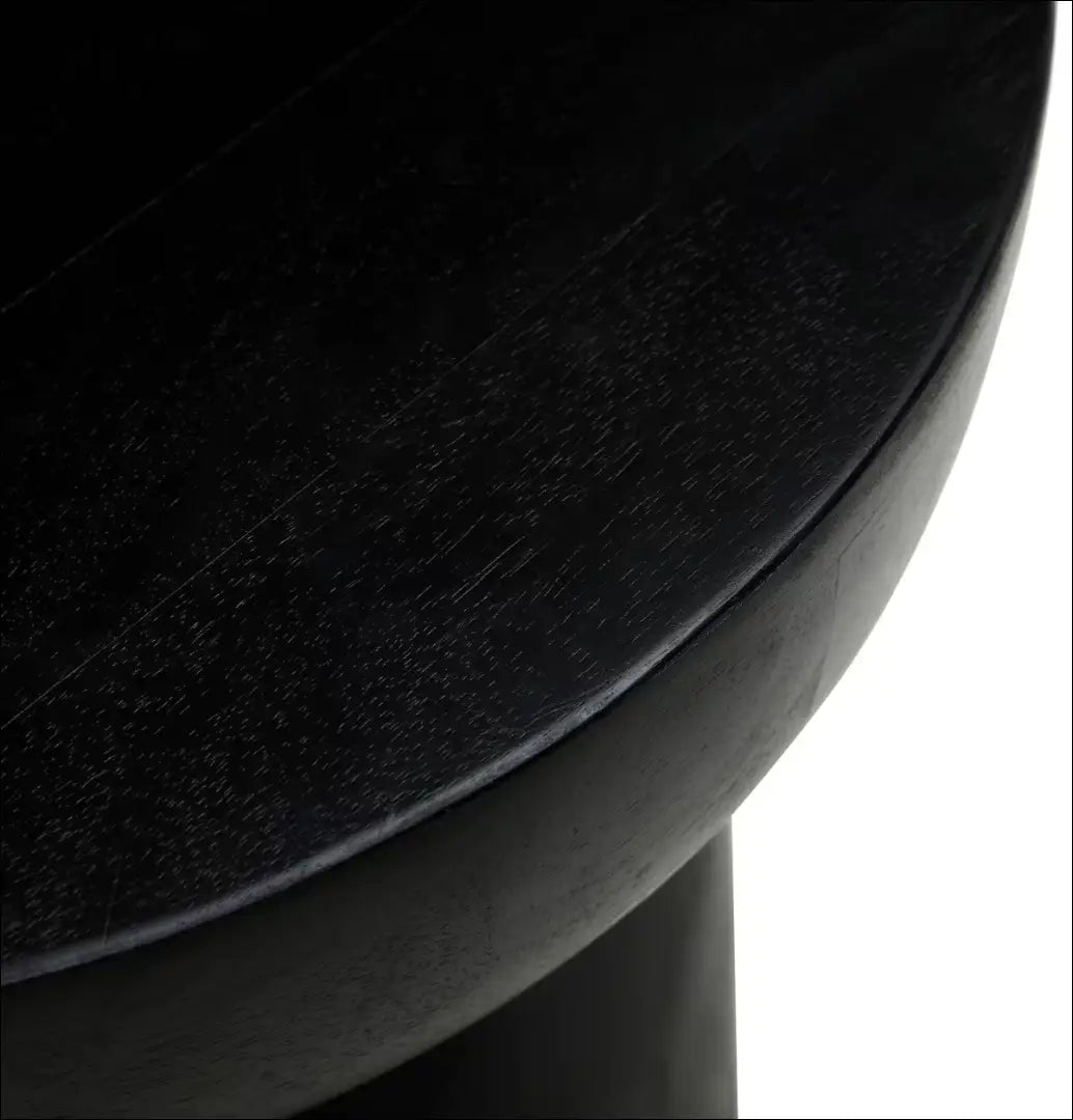 Šoninis staliukas SI2446 - €95 Save 50% 50-100, __label:Pristatymas 1-2 d.d., color-juoda, material-medzio-masyvas,
