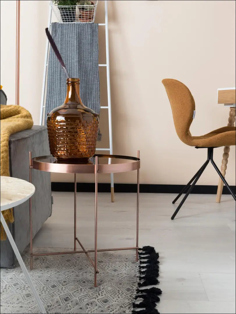 Šoninis staliukas SI765 - €30 Save 70% 25-50, __label:Pristatymas 1-2 d.d., color-auksine, material-metalas,