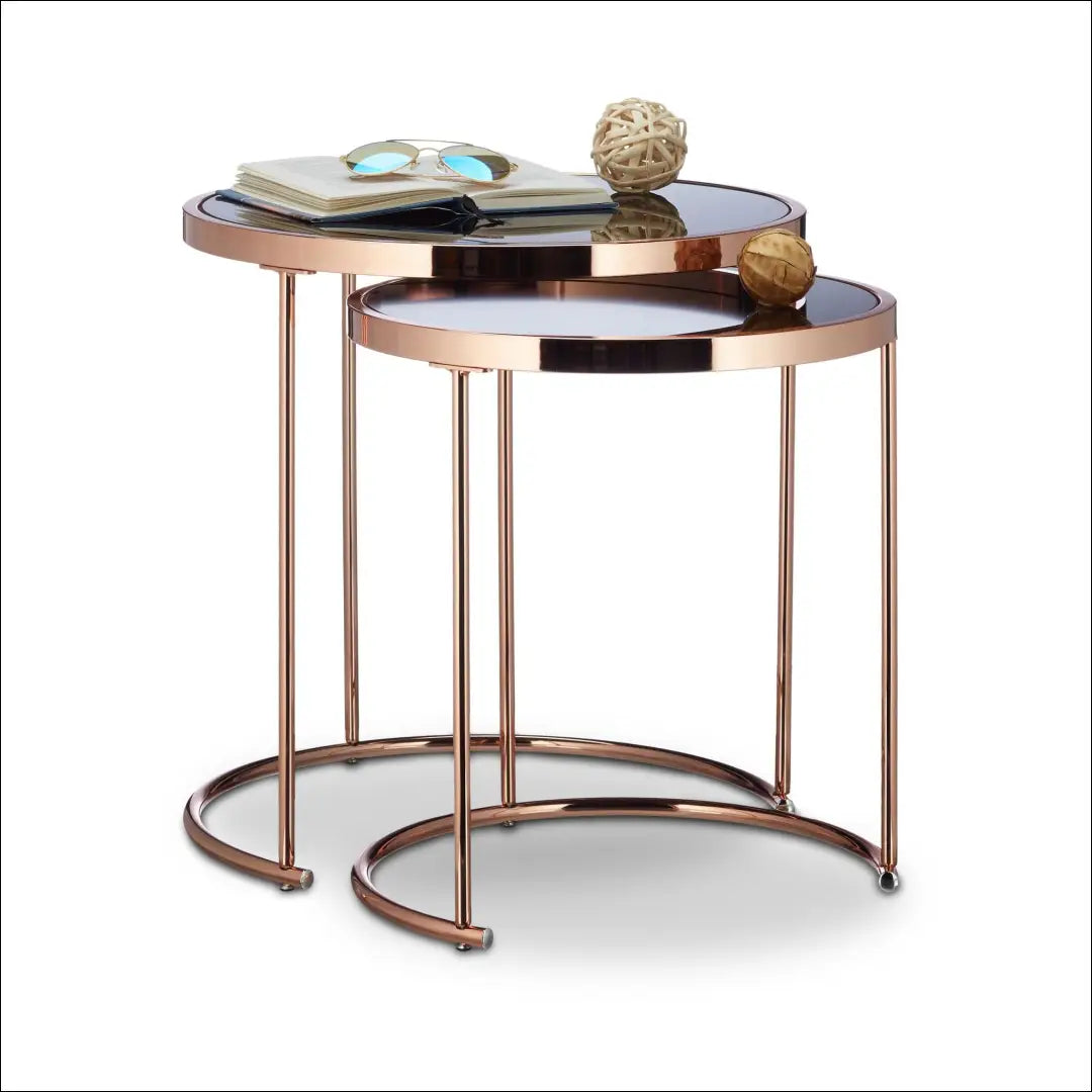 Šoninių staliukų komplektas (2vnt) SI1895 - €65 Save 50% 50-100, __label:Pristatymas 1-2 d.d., color-auksine,