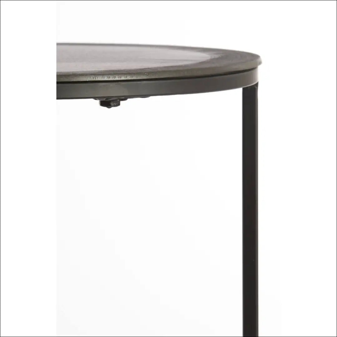 Šoninių staliukų komplektas (2vnt) SI1920 - €124 Save 50% 100-200, __label:Pristatymas 1-2 d.d., color-juoda,