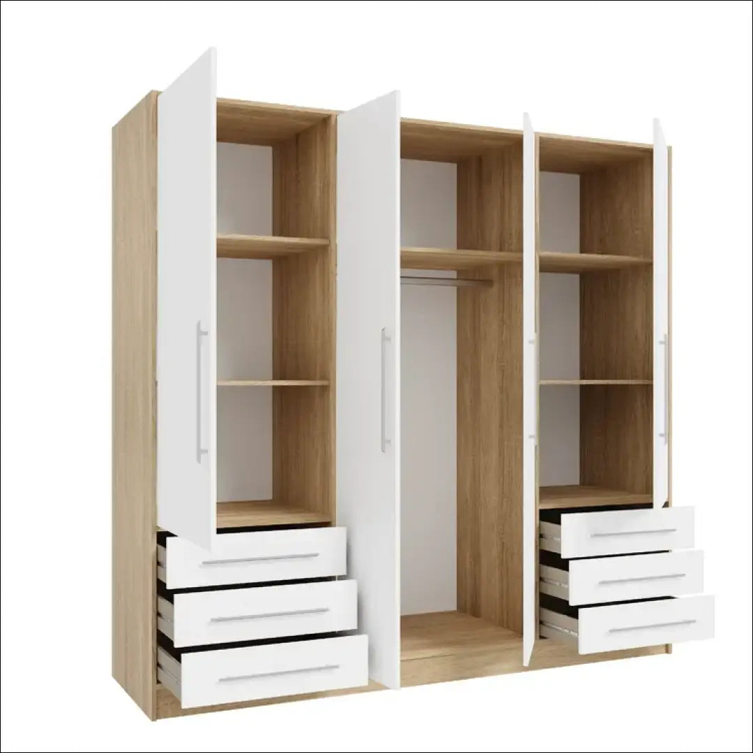 Spinta GI649 - €360 Save 50% __label:Pristatymas 1-2 d.d., color-balta, color-ruda, material-mediena, miegamojo Virš