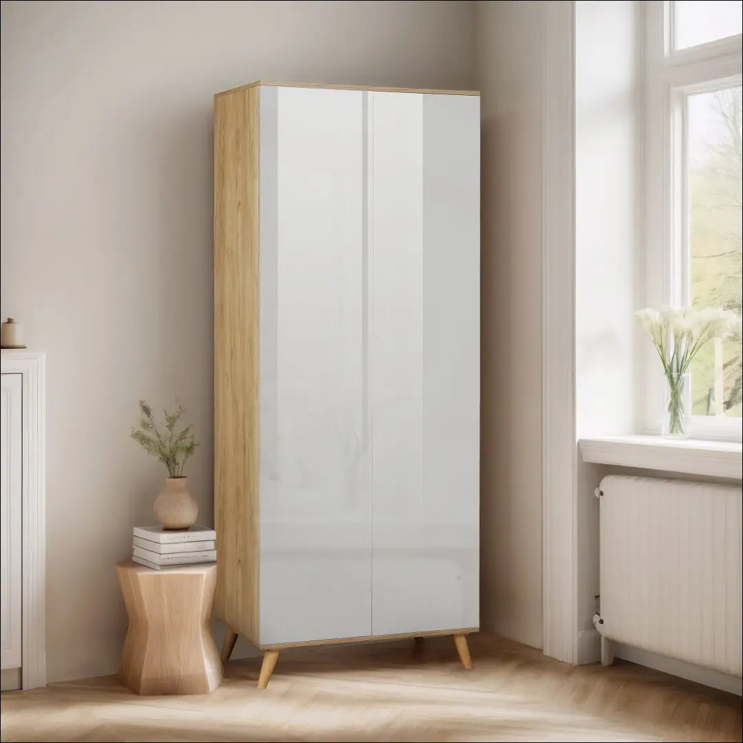 Spinta GI694 - €115 Save 60% 100-200, __label:Pristatymas 1-2 d.d., color-balta, color-ruda, material-mdf €100 to €200