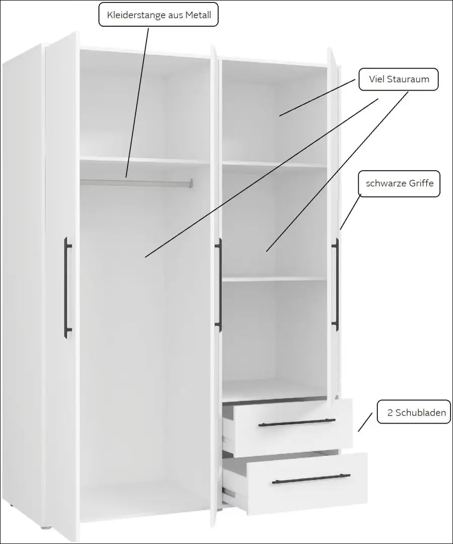 Spinta GI737 - €219 Save 30% __label:Pristatymas 1-2 d.d., biuro-baldai, color-balta, material-mediena, miegamojo Virš