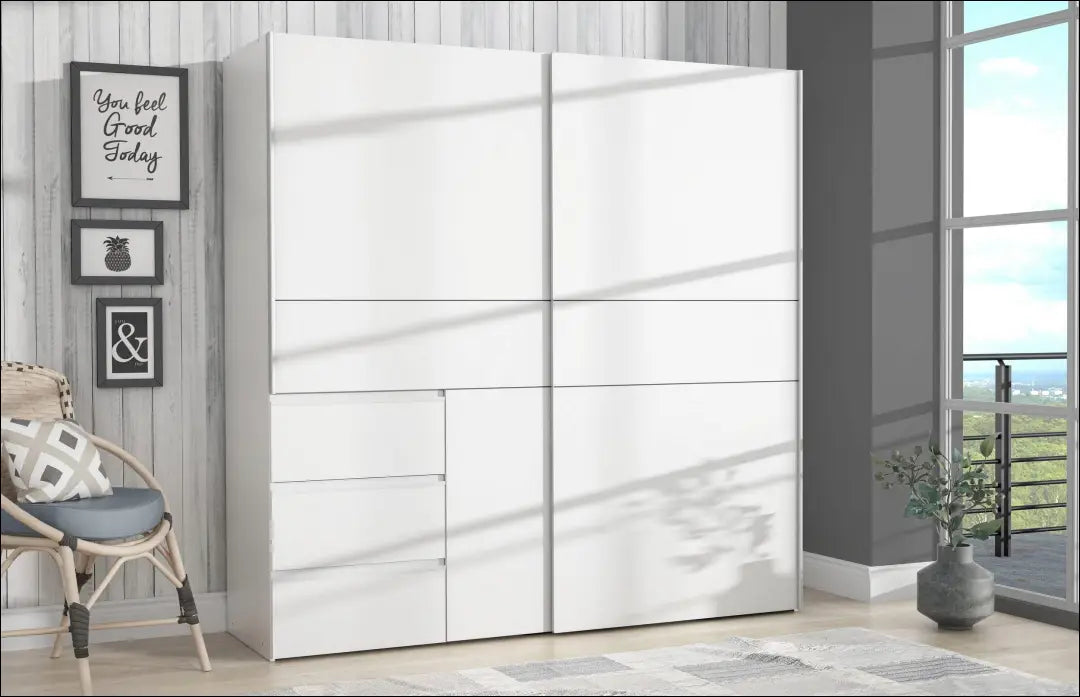 Spinta GI739 - €290 Save 50% __label:Pristatymas 1-2 d.d., color-balta, material-mediena, miegamojo, over-200 Virš €200