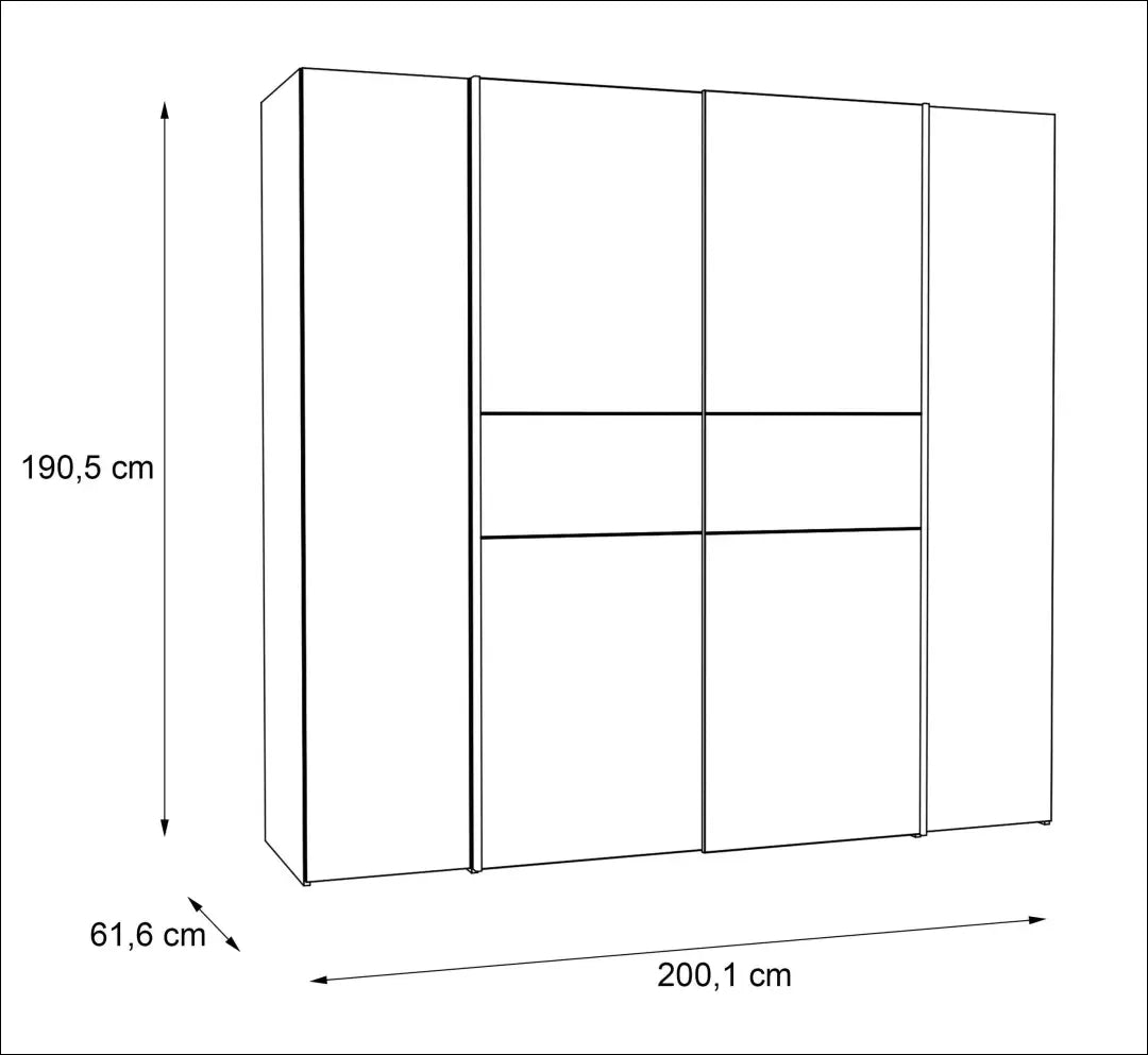 Spinta GI743 - €220 Save 50% __label:Pristatymas 1-2 d.d., color-pilka, color-ruda, miegamojo, over-200 Virš €200
