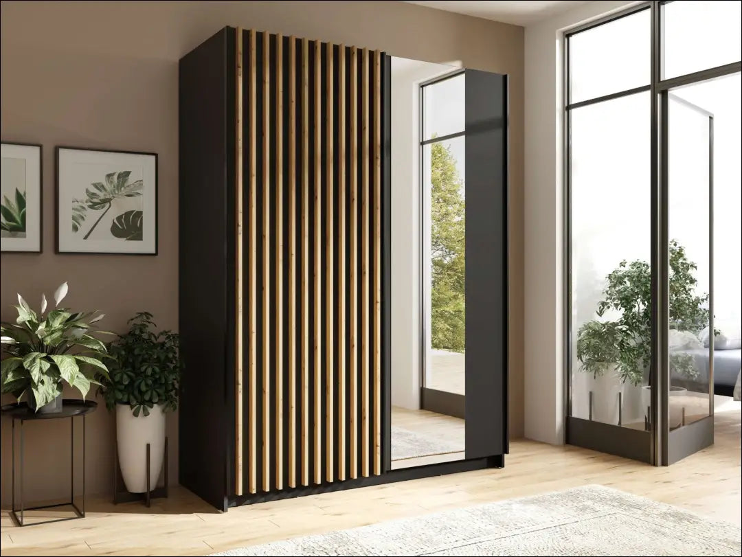 Spinta GI745 - €390 Save 50% __label:Pristatymas 1-2 d.d., biuro-baldai, color-juoda, color-ruda, material-mdf Virš