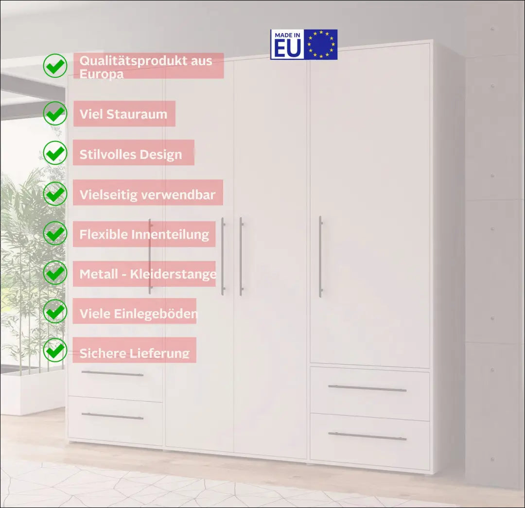 Spinta GI756 - €265 Save 50% __label:Pristatymas 1-2 d.d., color-balta, material-mediena, miegamojo, over-200 Virš €200