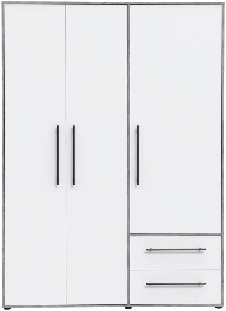Spinta GI803 - €290 Save 50% __label:Pristatymas 1-2 d.d., color-balta, color-pilka, material-mediena, miegamojo Virš