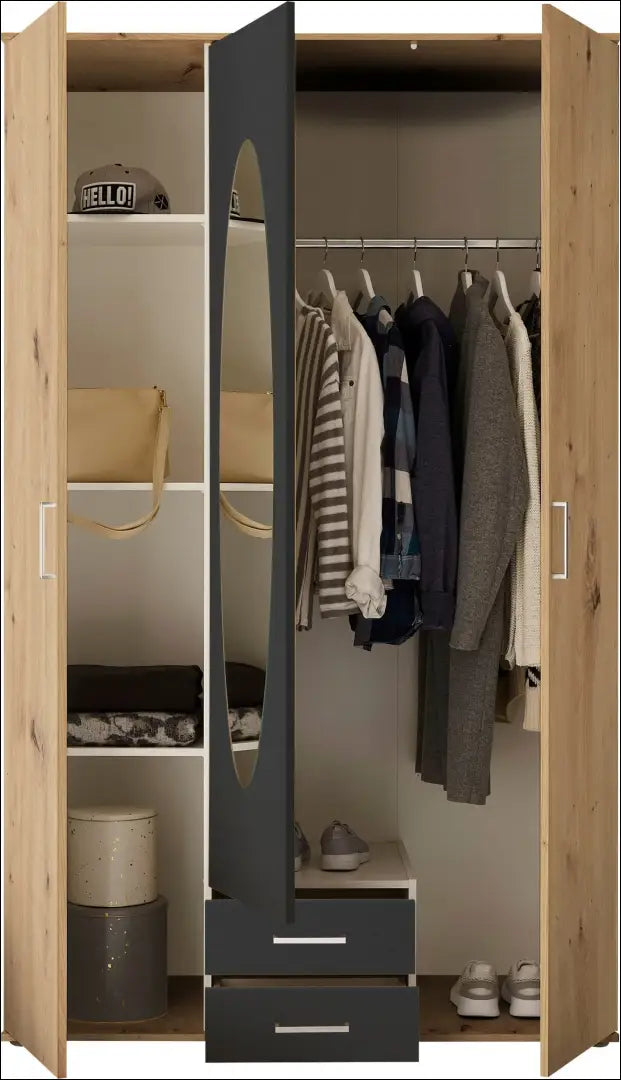 Spinta GI798 - €150 Save 60% 100-200, __label:Pristatymas 1-2 d.d., color-pilka, color-ruda, material-mediena €100