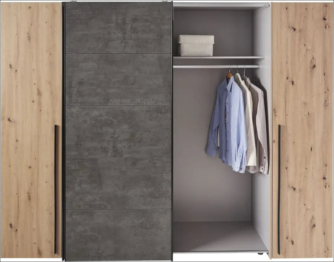 Spinta GI806 - €420 Save 50% __label:Pristatymas 1-2 d.d., biuro-baldai, color-pilka, color-ruda, material-mediena Virš