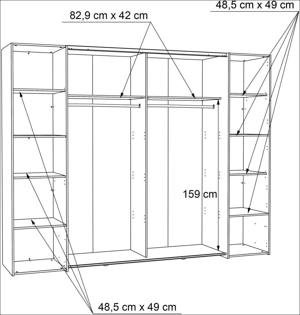 Spinta GI806 - €420 Save 50% __label:Pristatymas 1-2 d.d., biuro-baldai, color-pilka, color-ruda, material-mediena Virš