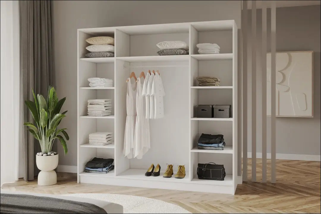 Spinta GI894 - €390 Save 40% __label:Pristatymas 1-2 d.d., color-balta, material-mdf, material-mediena, miegamojo Virš