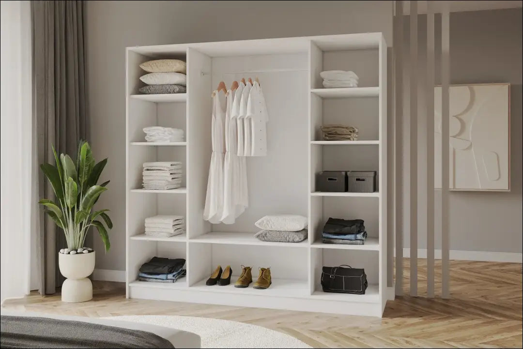 Spinta GI894 - €390 Save 40% __label:Pristatymas 1-2 d.d., color-balta, material-mdf, material-mediena, miegamojo Virš