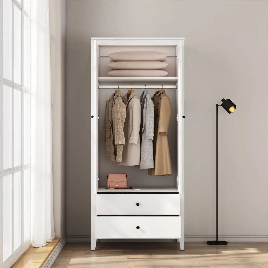 Spinta GI941 - €240 Save 50% __label:Pristatymas 1-2 d.d., color-balta, material-mediena, miegamojo, over-200 Balta