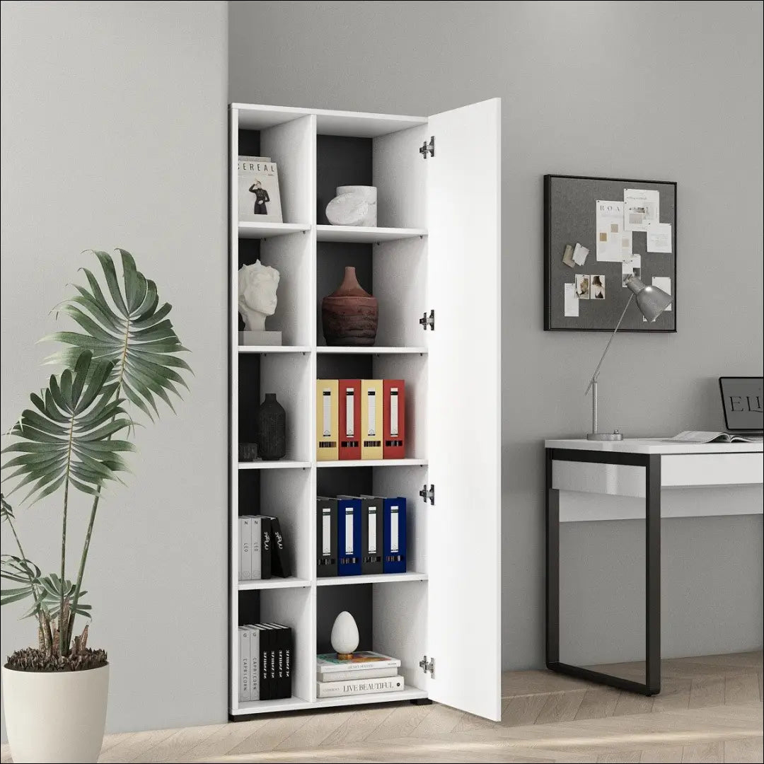 Spinta GI943 - €170 Save 50% 100-200, __label:Pristatymas 1-2 d.d., biuro-baldai, biuro-lentynos, color-balta Balta