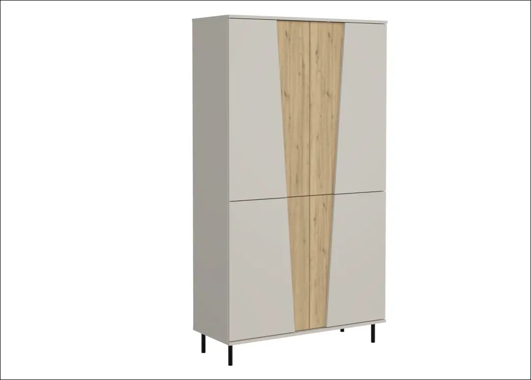 Spinta kašmyro/ąžuolo spalvos su lentynomis KM012 - €242 Save 15% __label:Pristatymas 5-14 d.d., over-200, uzsakomi,