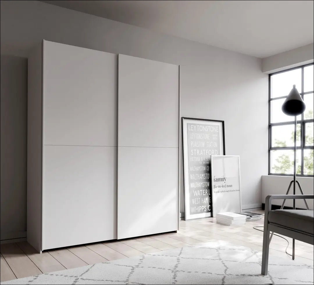 Spinta su stumdomomis durimis GI759 - €220 Save 50% __label:Pristatymas 1-2 d.d., color-balta, material-mediena,