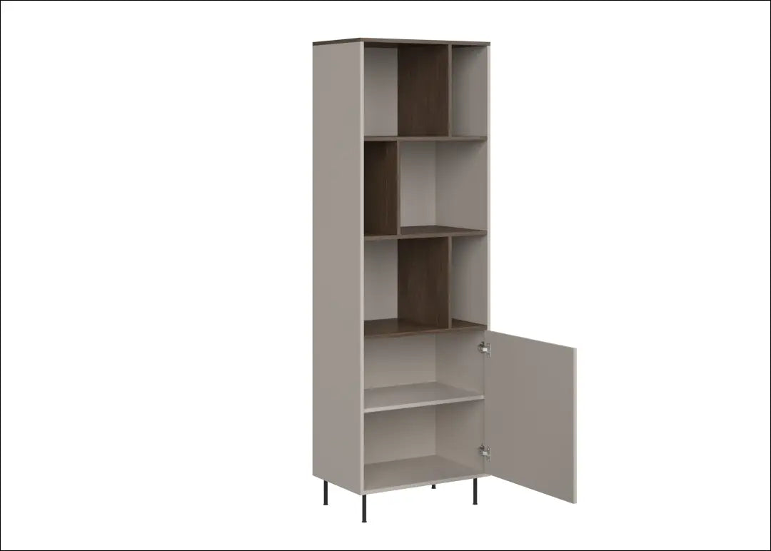 Spintelė kašmyro spalvos su atviromis lentynomis KM007 - €179 Save 15% 100-200, __label:Pristatymas 5-14 d.d., uzsakomi