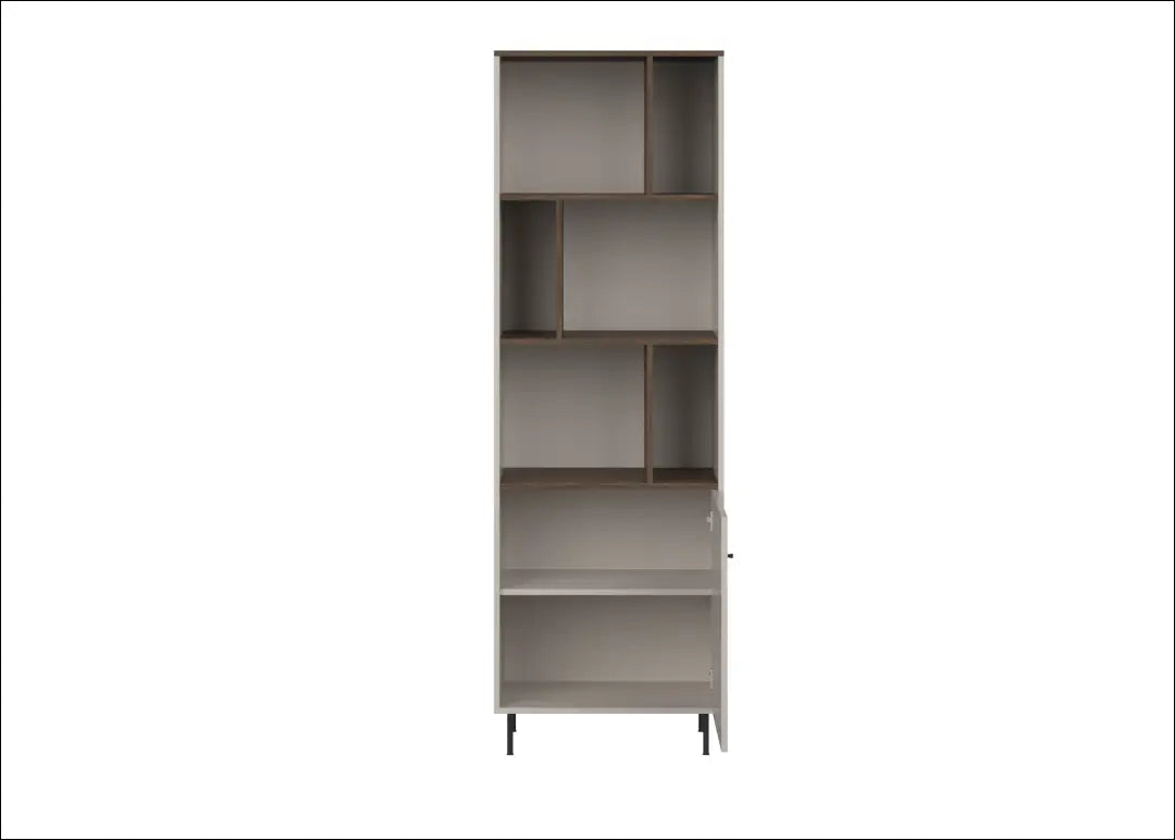 Spintelė kašmyro spalvos su atviromis lentynomis KM007 - €179 Save 15% 100-200, __label:Pristatymas 5-14 d.d., uzsakomi