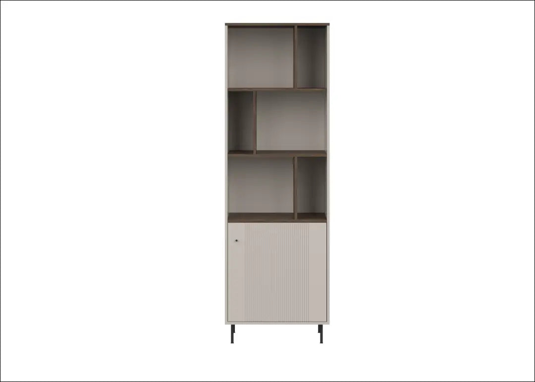 Spintelė kašmyro spalvos su atviromis lentynomis KM007 - €179 Save 15% 100-200, __label:Pristatymas 5-14 d.d., uzsakomi