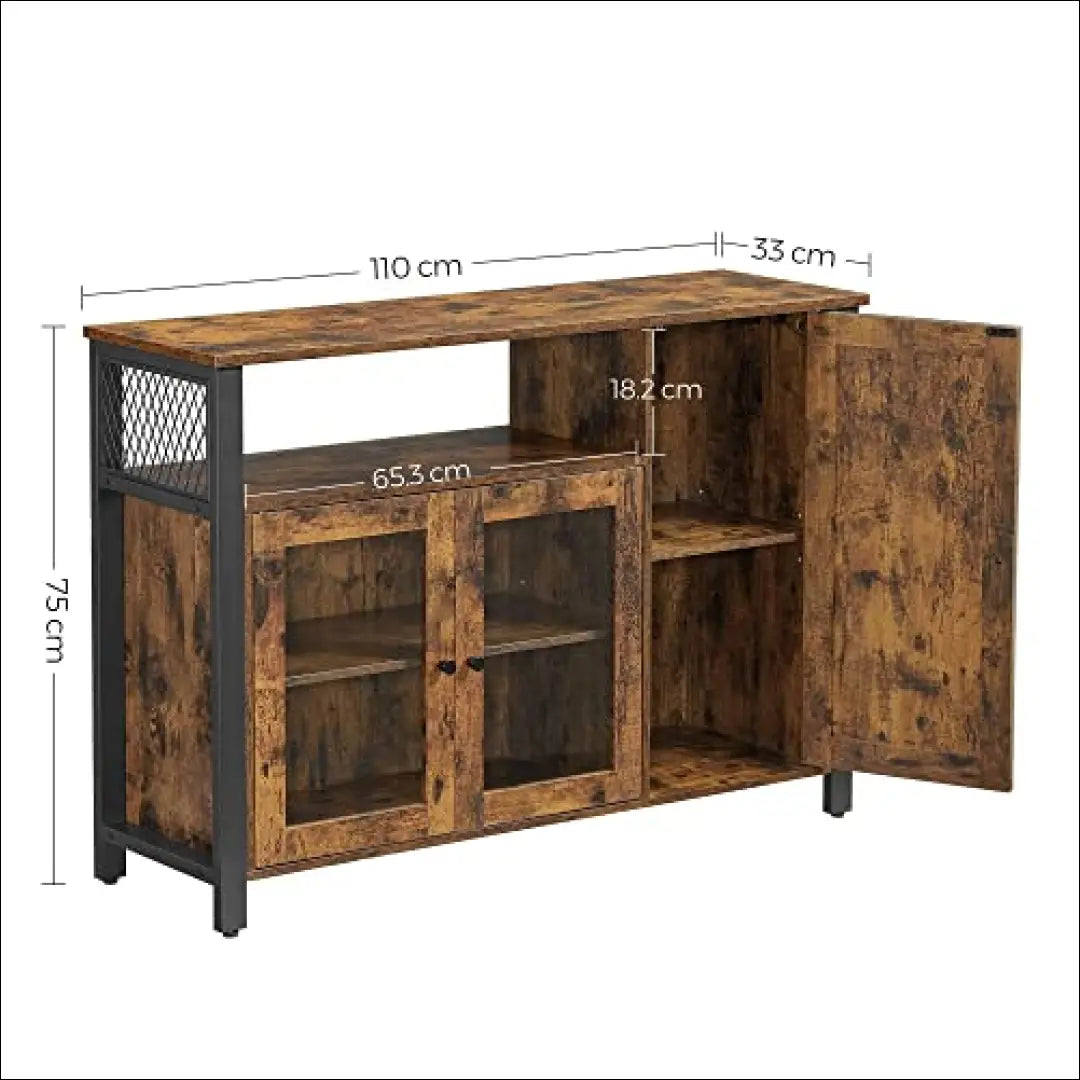 Spintelė/Komoda SM1119 - €202 Save 40% __label:Pristatymas 5-14 d.d., konsoles, notouch30, over-200, song 110x33x75cm