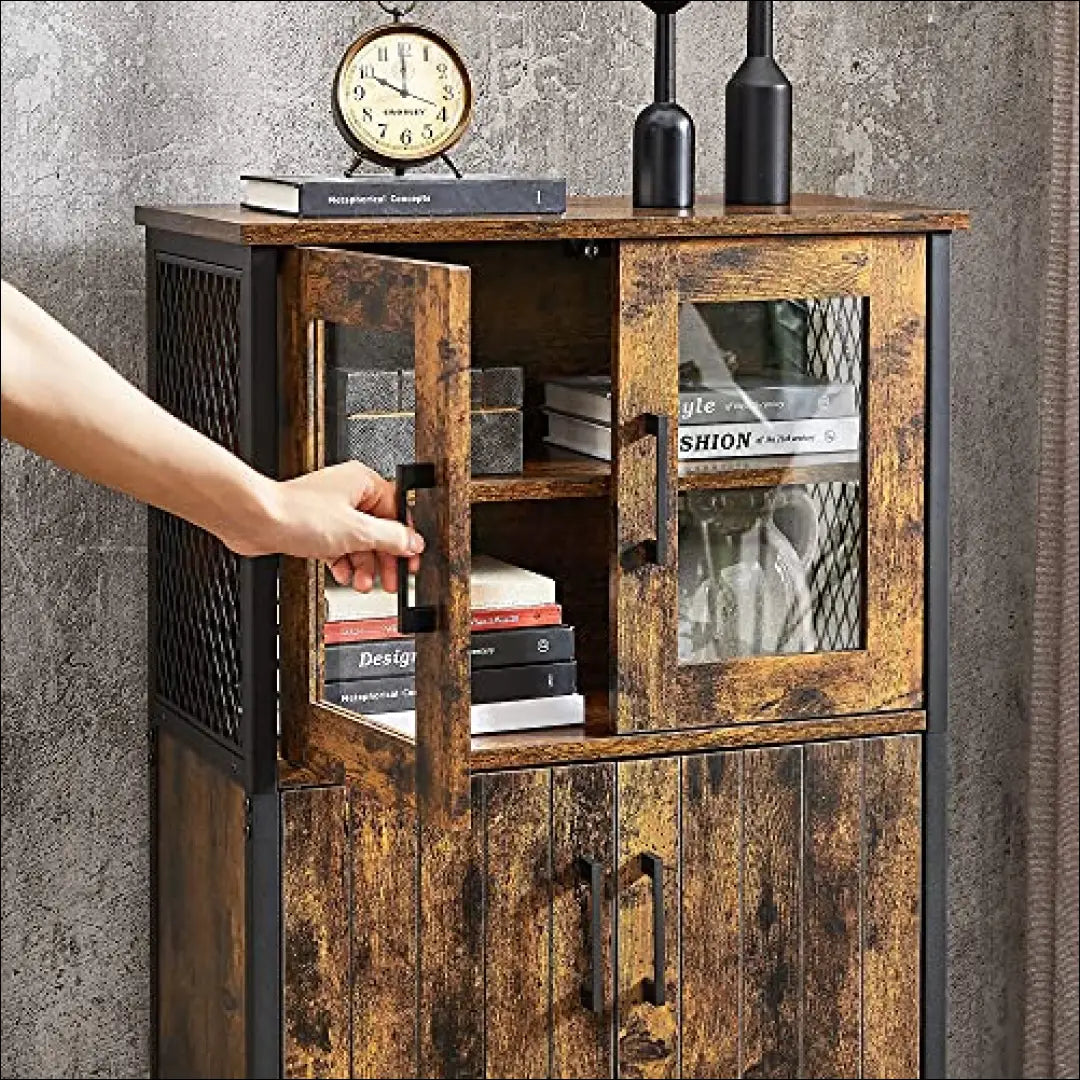 Spintelė SM1116 - €192 Save 40% 100-200, __label:Pristatymas 5-14 d.d., notouch30, song, spalva-ruda 60x30x108cm / Ruda