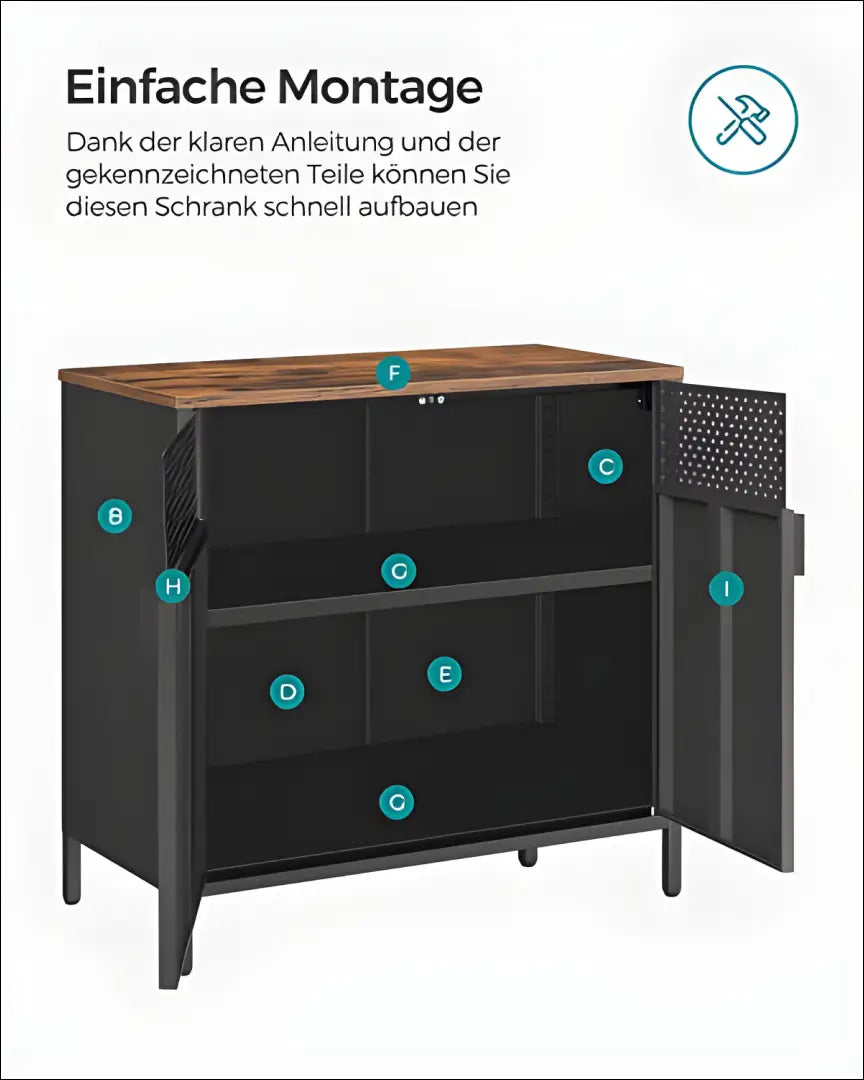 Spintelė SM1666 - €153 Save 40% 100-200, __label:Pristatymas 5-14 d.d., notouch30, song, spalva-juoda 80x40x76cm