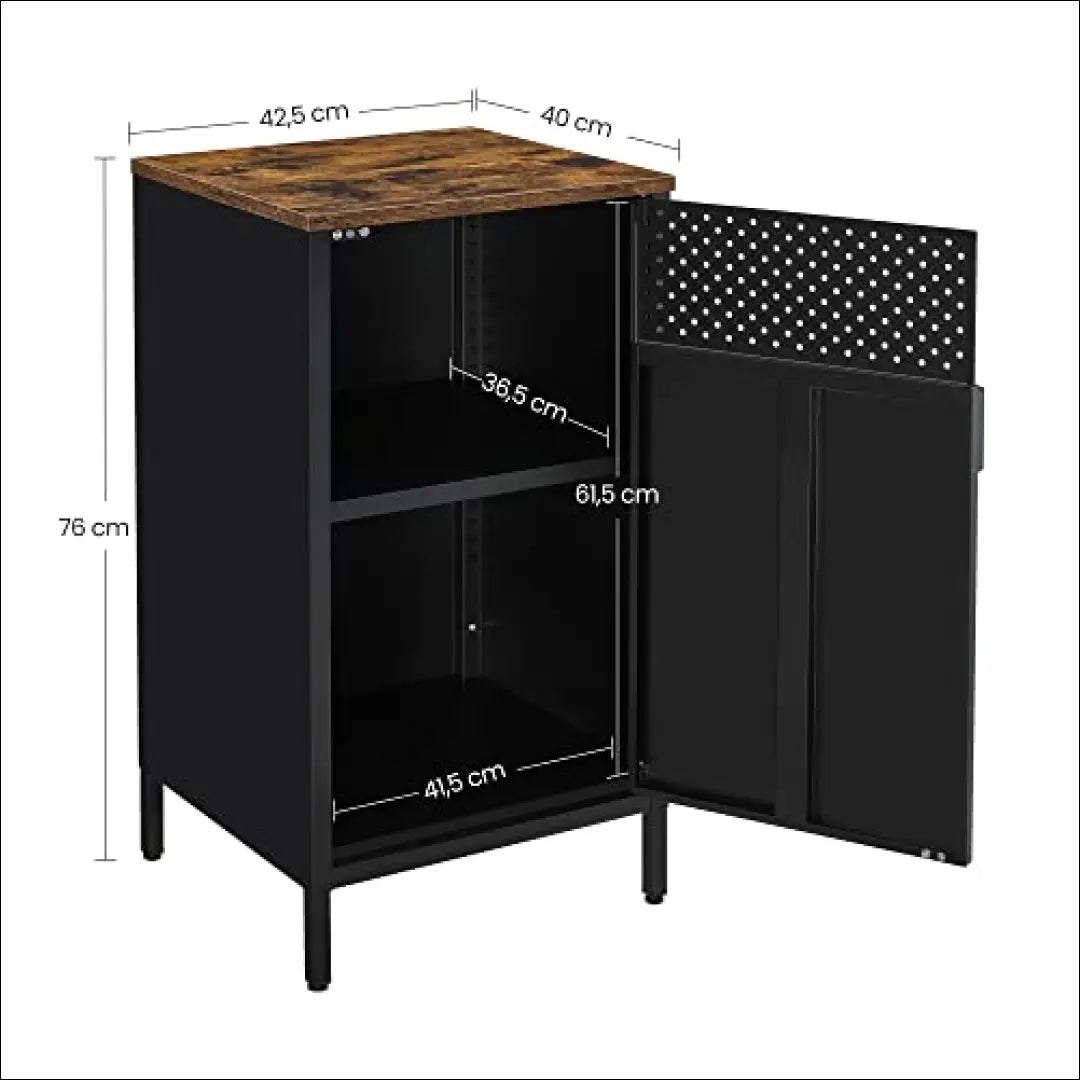 Spintelė SM1667 - €118 Save 40% 100-200, __label:Pristatymas 5-14 d.d., notouch30, song, spalva-juoda 42.5x40x76cm