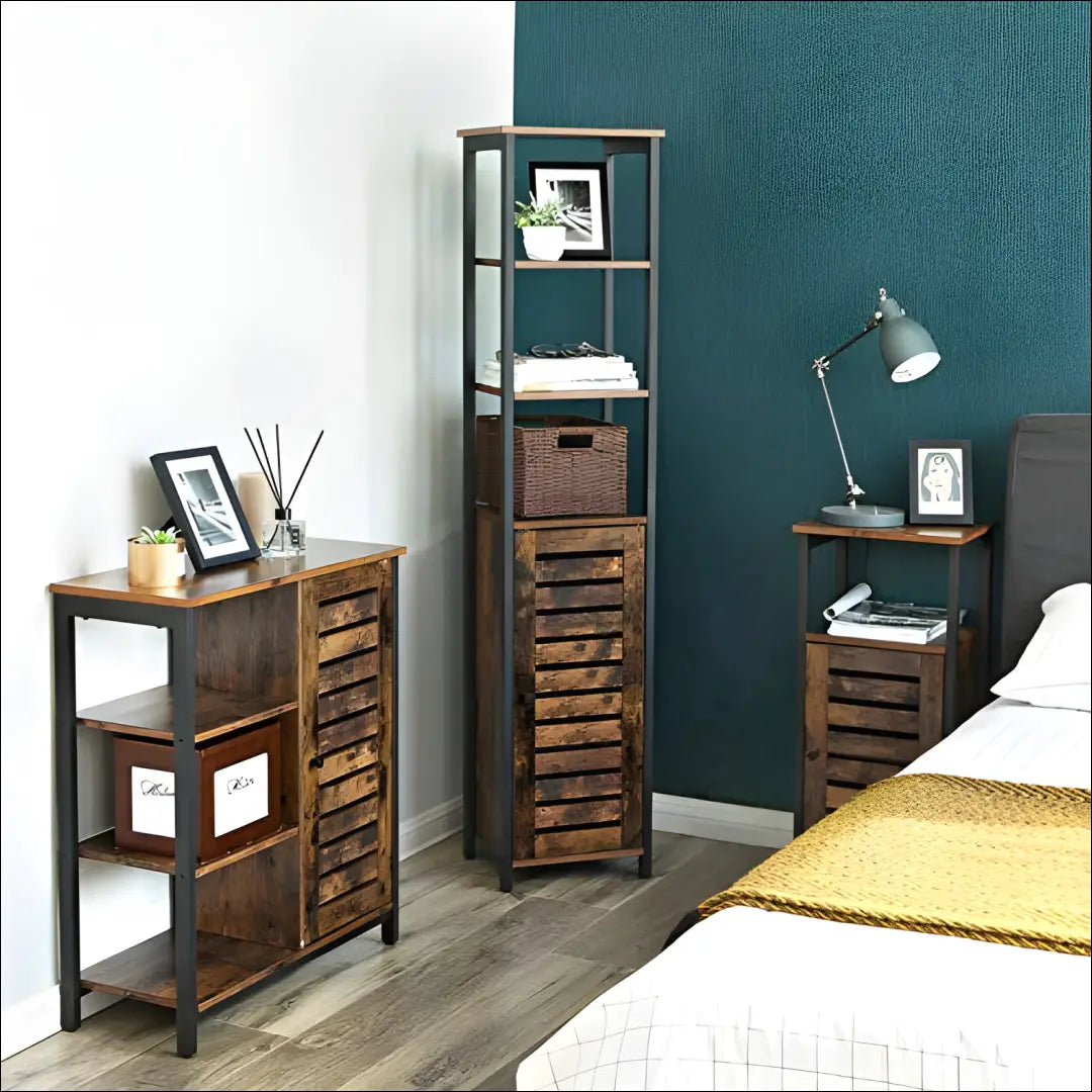 Spintelė SM1671 - €151 Save 40% 100-200, __label:Pristatymas 5-14 d.d., notouch30, song, spalva-ruda 37x30x164cm / Ruda