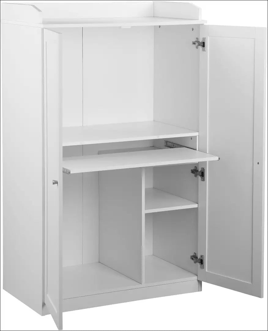 Spintelė su ištraukiamu darbo stalu KI1546 - €130 Save 50% 100-200, __label:Pristatymas 1-2 d.d., biuro-baldai,