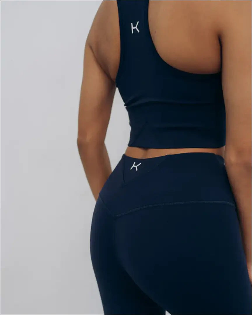 Sportinė liemenėlė “Kuuno” DI7684 - __label:Pristatymas 1-2 d.d., color-melyna, drabuziai, material-elastanas, nailonas