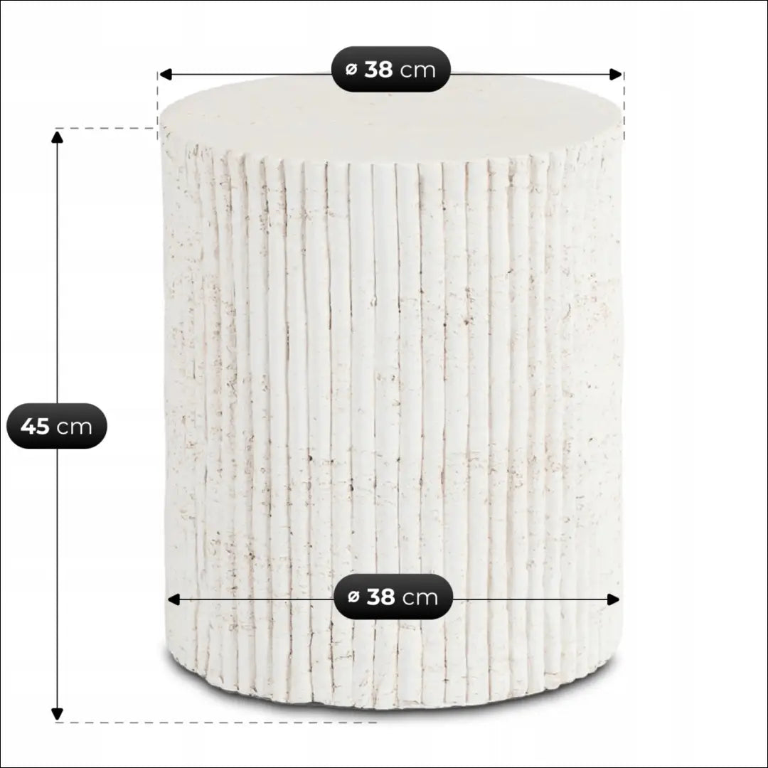 Stalas 38 cm kreminės/smėlinės spalvos modernus TE2515 - €65 Save 15% __label:Pristatymas 5-14 d.d., Newelite Naujausi