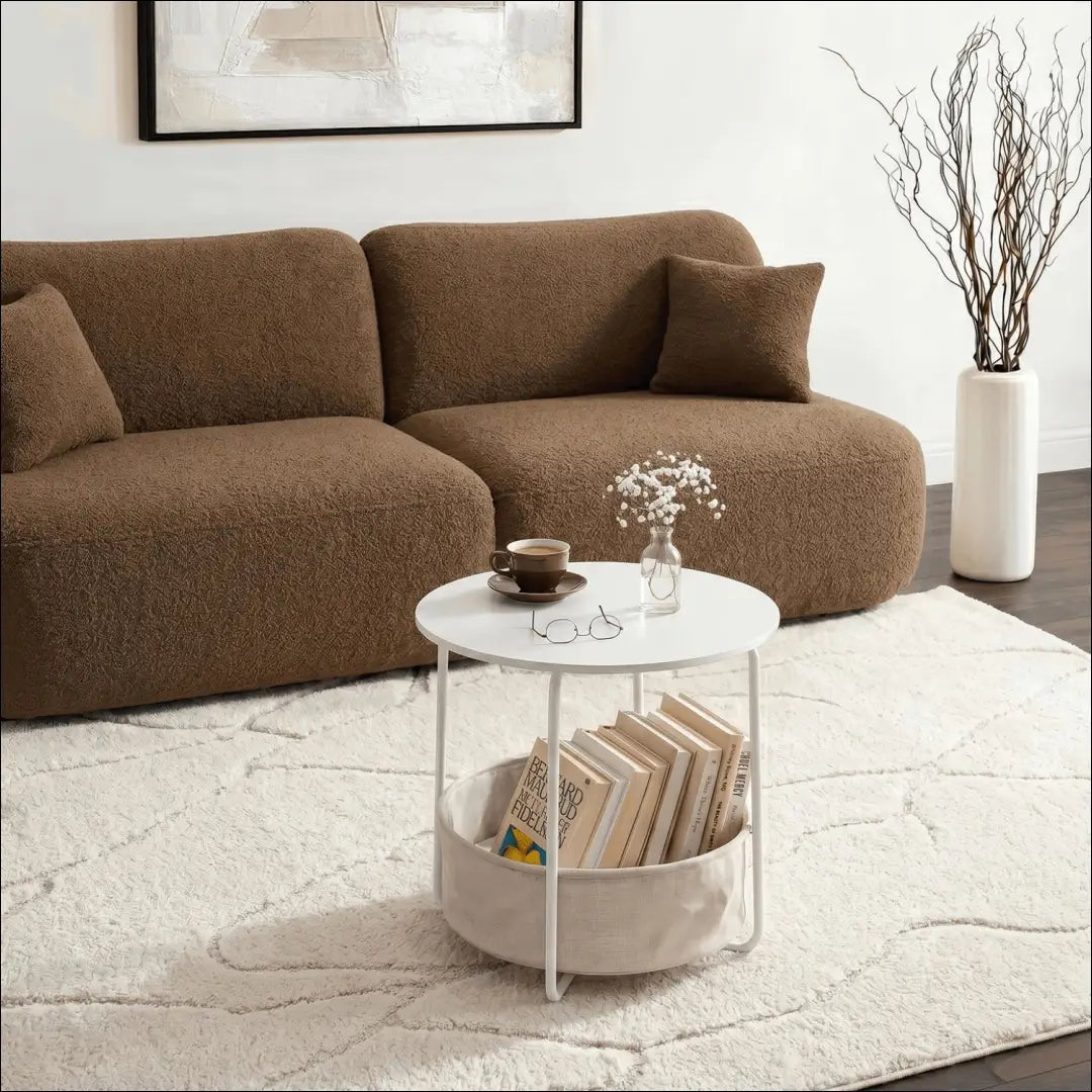 Stalas baltas/smėlinis TE2522 - €79 Save 15% __label:Pristatymas 5-14 d.d., Newelite Naujausi produktai | Namų imperija
