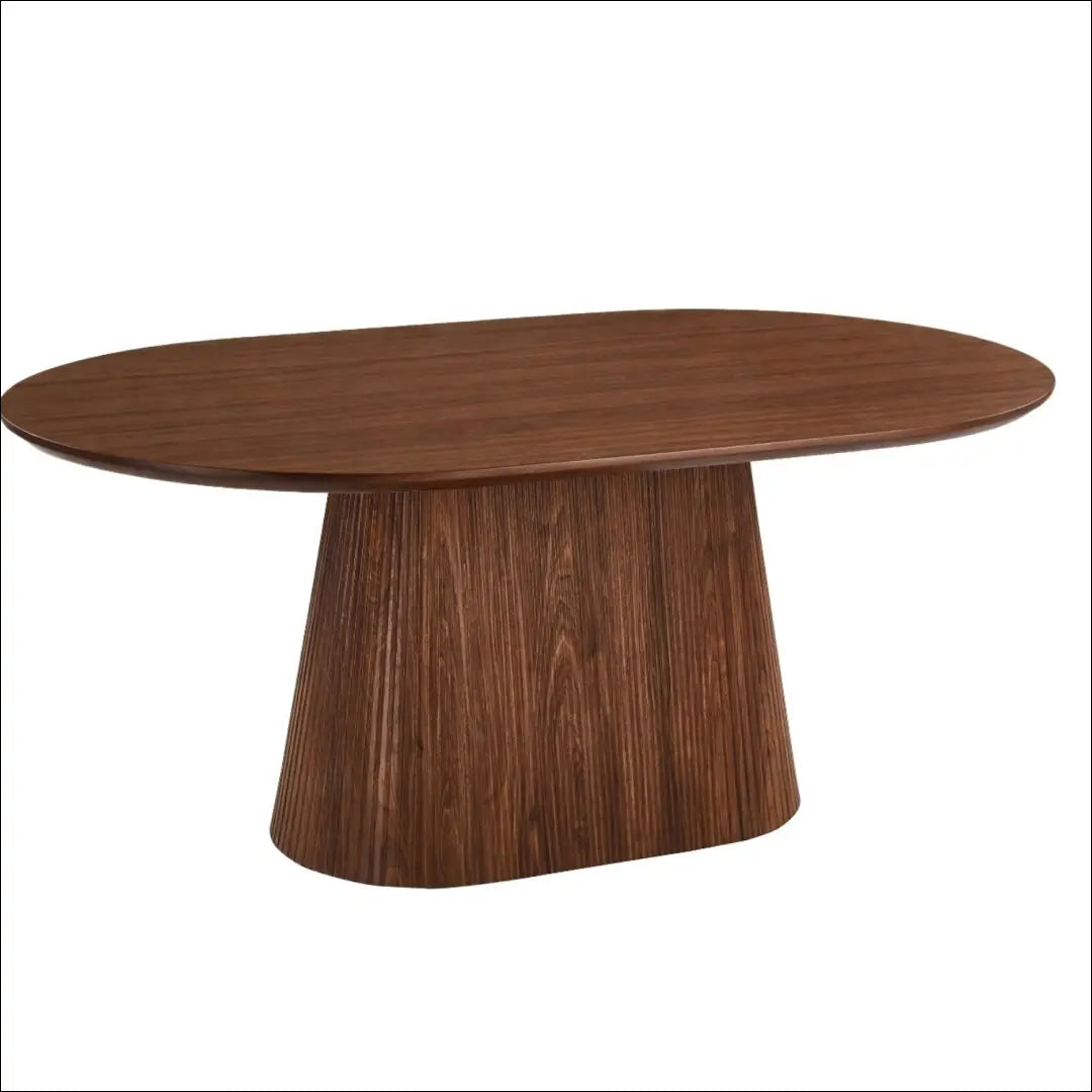 Stalas iš MDF riešuto spalvos 180 cm TE1125 - €380 Save 15% __label:Pristatymas 5-14 d.d., elite, over-200, Stoły,