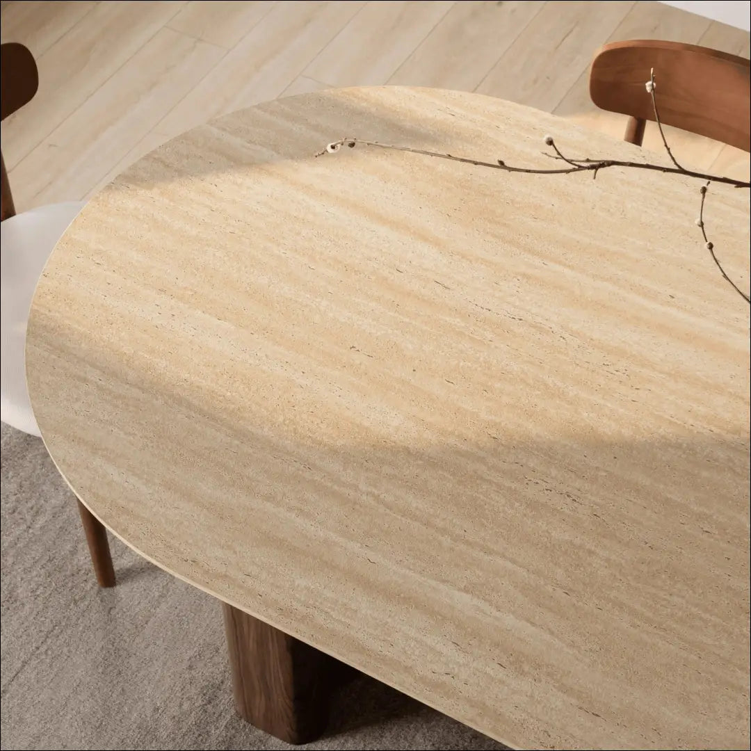 Stalas iš MDF riešuto spalvos 200 cm TE1128 - €387 Save 15% __label:Pristatymas 5-14 d.d., elite, over-200, Stoły,