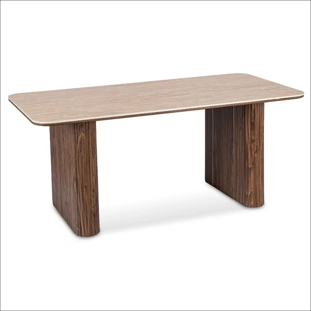 Stalas su keraminiu stalviršiu riešuto spalvos 180 cm TE1129 - €412 Save 15% __label:Pristatymas 5-14 d.d., elite,