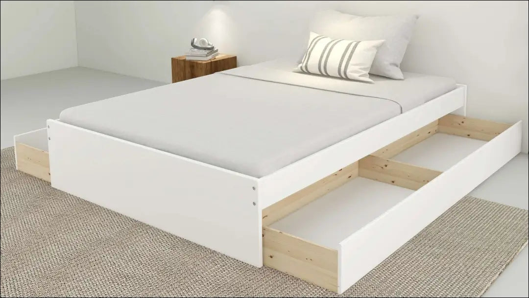 Stalčius po lova KI1595 - €55 Save 50% 50-100, __label:Pristatymas 1-2 d.d., color-balta, kita, lovos-miegamojo €50