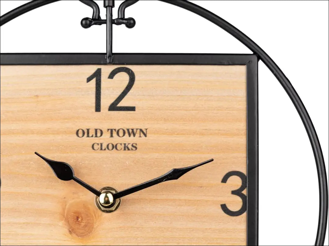 Stalinis laikrodis DI10750 - €19 Save 50% __label:Pristatymas 1-2 d.d., color-juoda, color-ruda, interjeras,