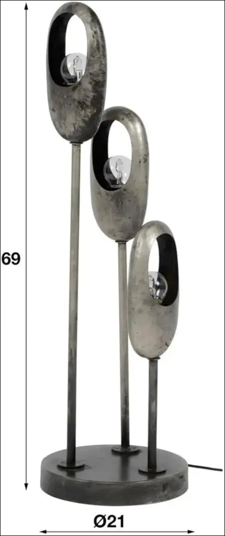 Stalinis šviestuvas DI10602 - €60 Save 50% 50-100, __label:Pristatymas 1-2 d.d., color-sidabrine, interjeras,