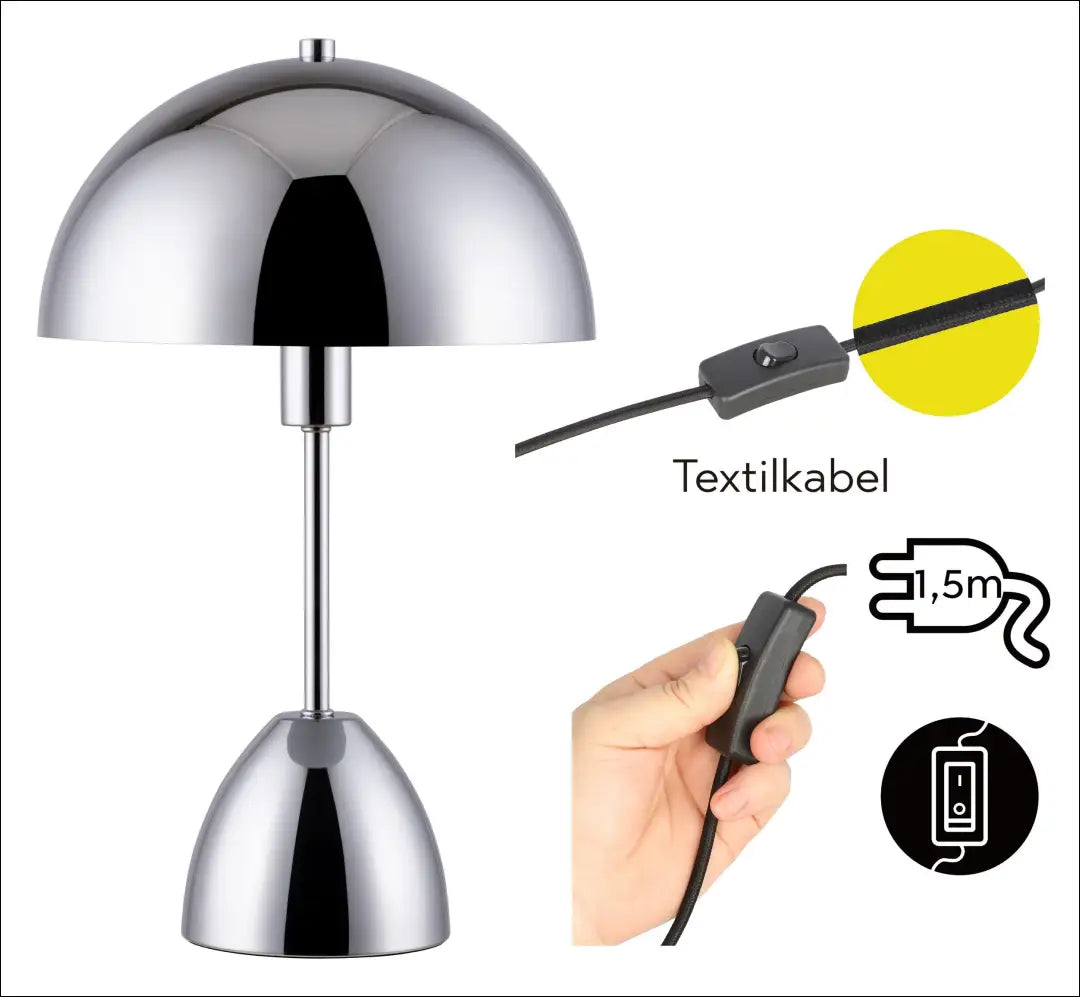 Stalinis šviestuvas DI12493 - €28 Save 50% 25-50, __label:Pristatymas 1-2 d.d., color-sidabrine, interjeras,