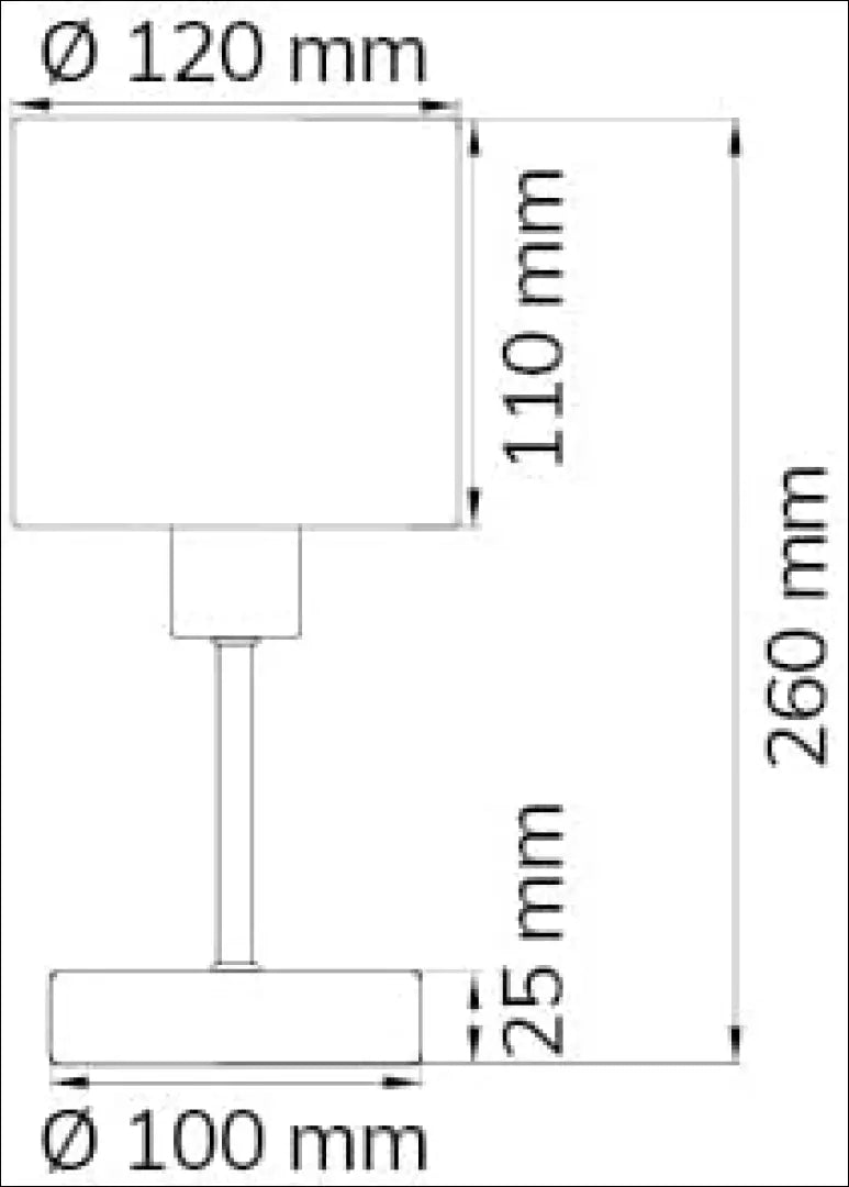 Stalinis šviestuvas LOTTE DA415 - €13 Save 50% __label:Pristatymas 1-2 d.d., staliniai-sviestuvai, sviestuvai, under-25