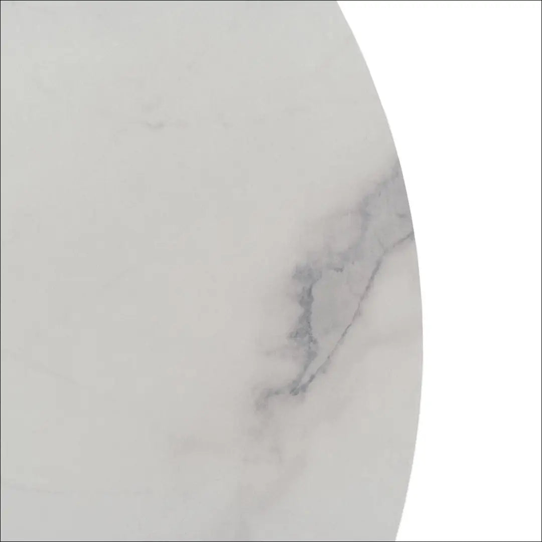 Staliukas apvalus iš MDF baltos spalvos / marmuro TE493 - €95 Save 15% 50-100, __label:Pristatymas 5-14 d.d., elite,