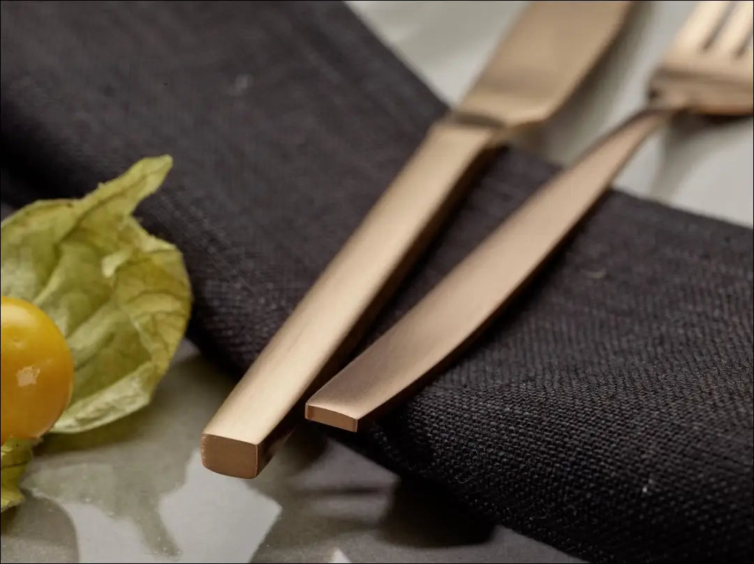 Stalo įrankių komplektas (6 asmenims) DI10871 - €29 Save 50% 25-50, __label:Pristatymas 1-2 d.d., color-auksine, indai,