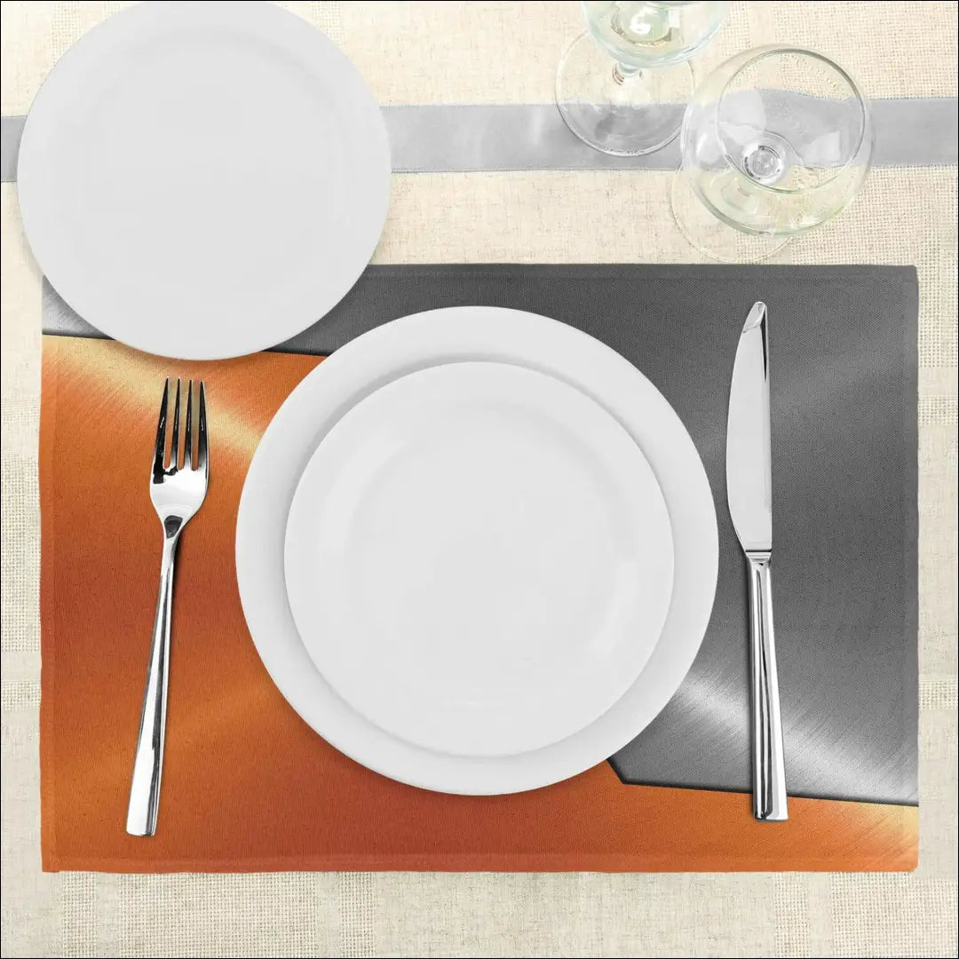 Stalo padėkliukų komplektas (4vnt) DI11467 - €8 Save 50% __label:Pristatymas 1-2 d.d., color-oranzine, color-pilka,
